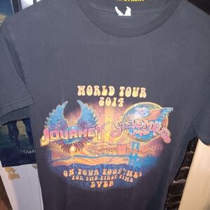 Vintage Concert T-shirt JOURNEY AND STEVE MILLER 2014 SIZE SMALL